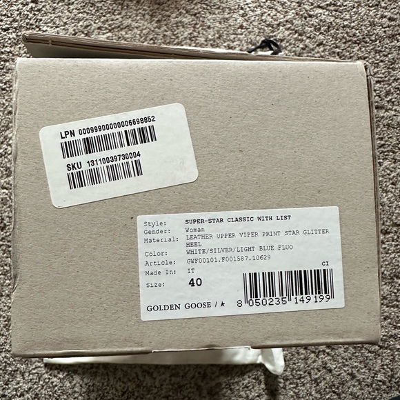 Golden goose superstar sz 40 excellent condition - Picture 7 of 7